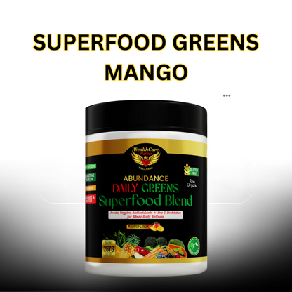 Abundance of Life Daily Greens Superfood - Mango