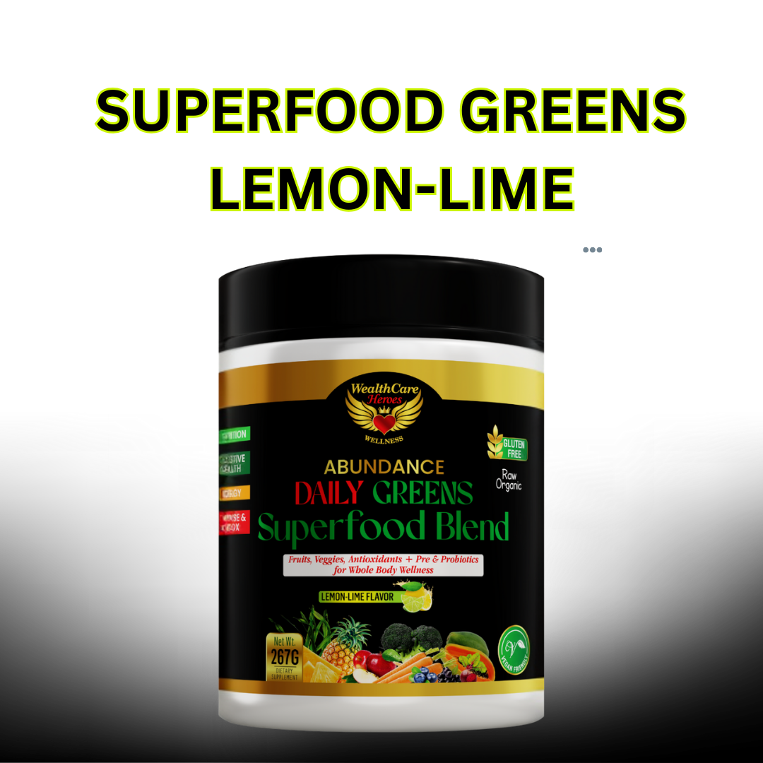 Abundance of Life Daily Greens Superfood - Lemon Lime