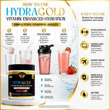 HydraGold Hydration