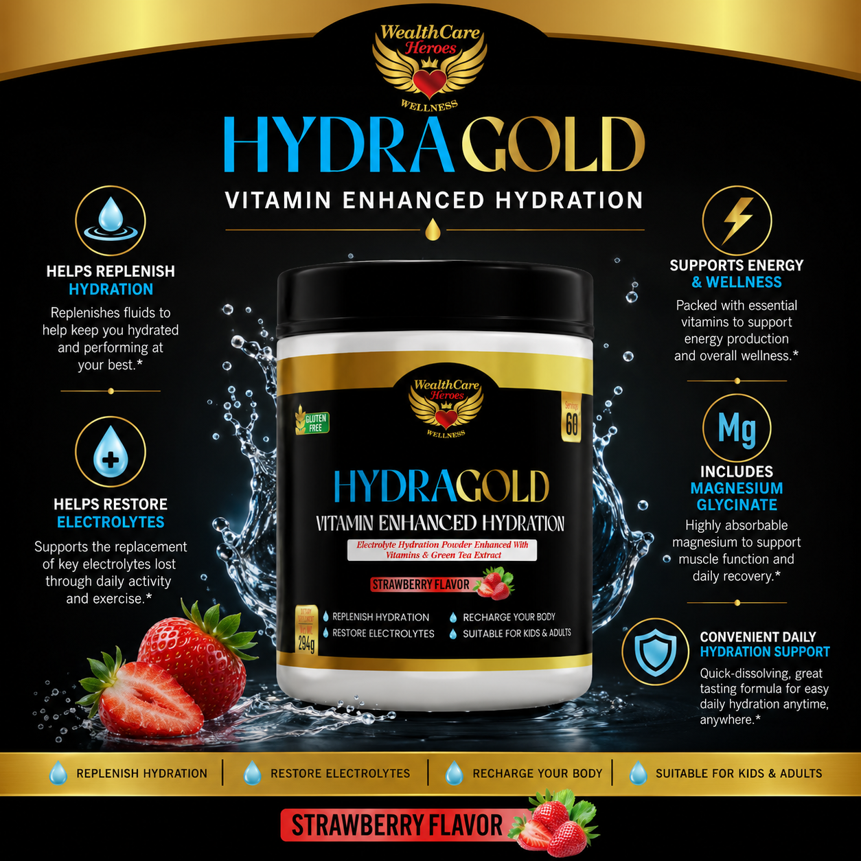 HydraGold Hydration