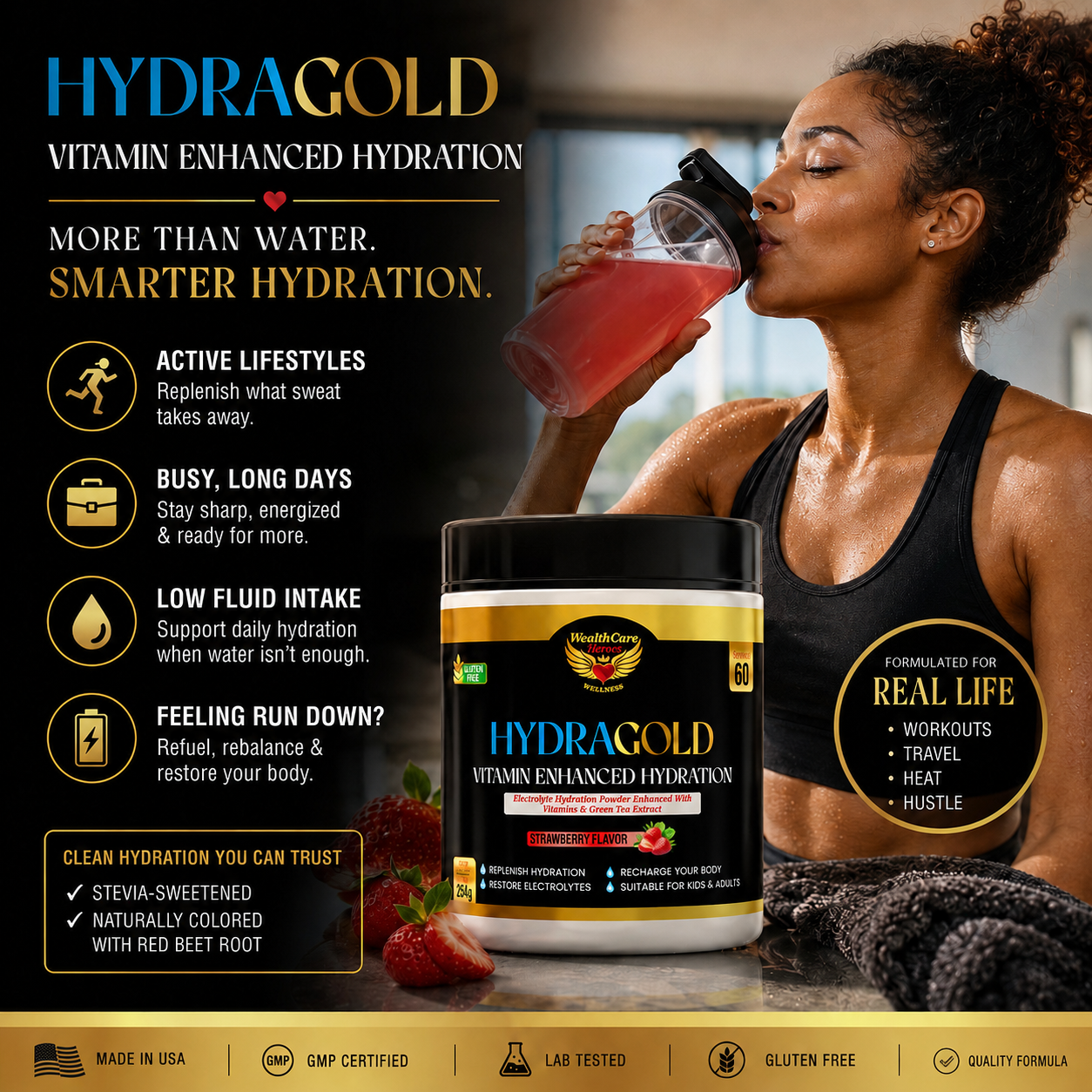 HydraGold Hydration