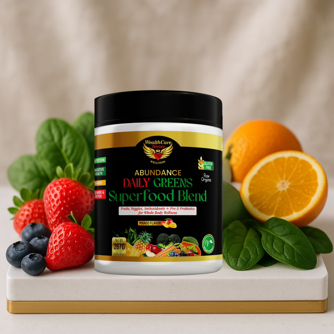 Abundance of Life Daily Greens Superfood - Mango