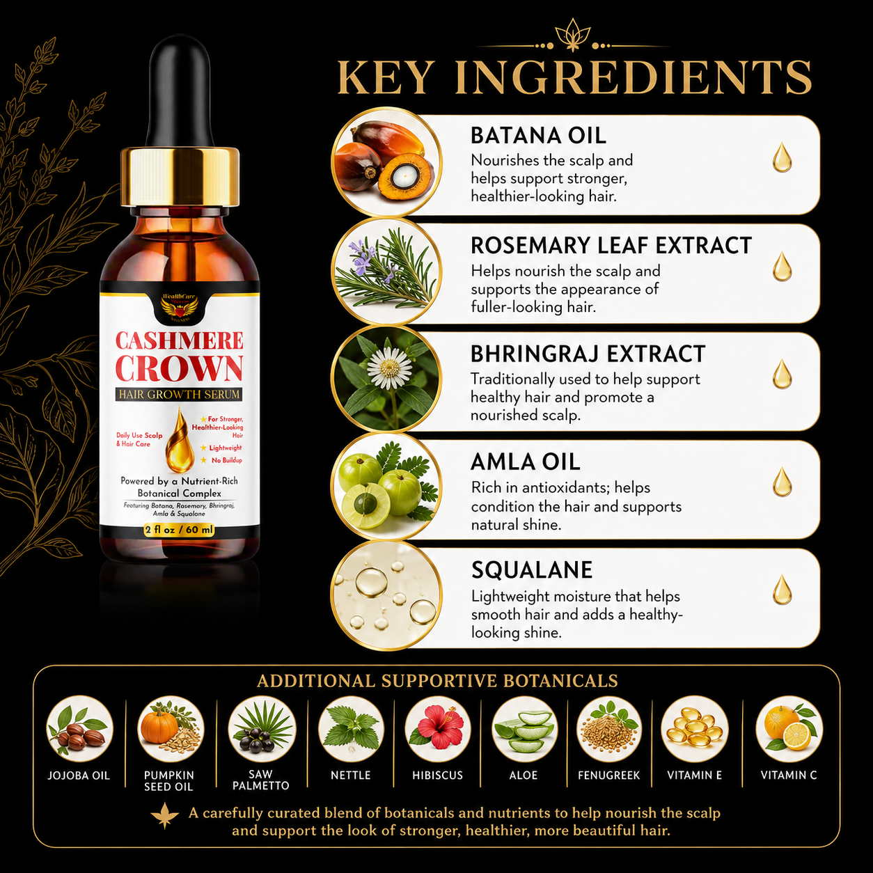 Cashmere Crown Hair Growth Serum
