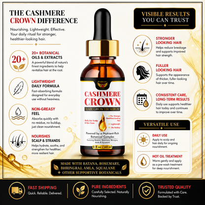 Cashmere Crown Hair Growth Serum