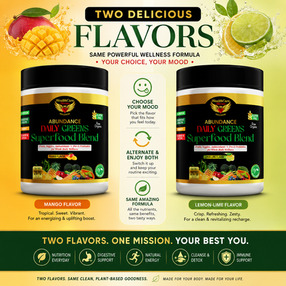 Abundance of Life Daily Greens Superfood - Mango